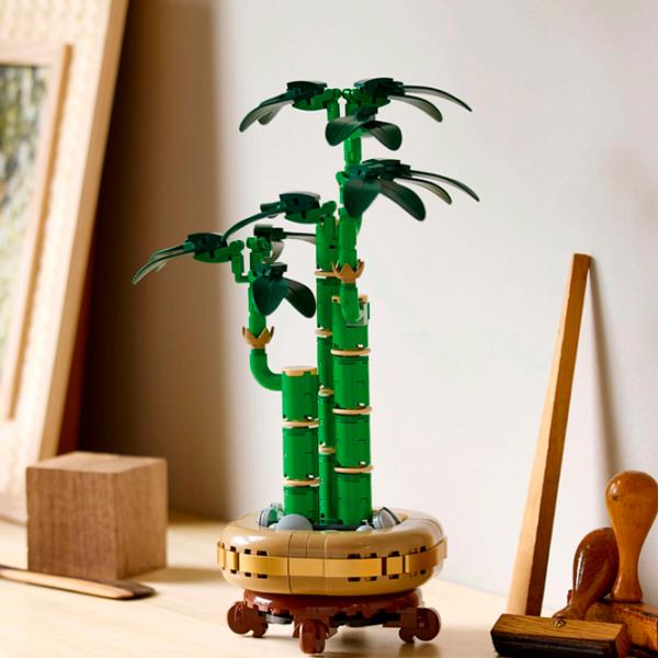 Constructor LEGO Lucky Bamboo Plantă/ Green photo 6