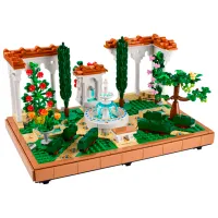 Constructor LEGO Fountain Garden Сonstrucție/ Multicolor photo 2