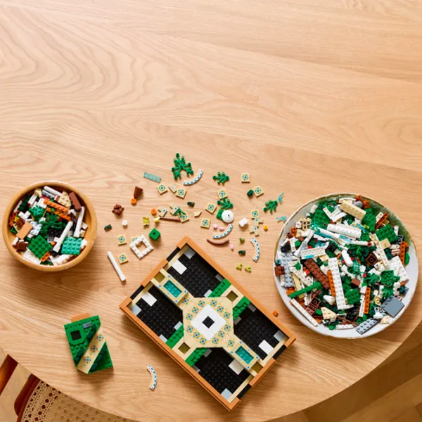 Constructor LEGO Fountain Garden Сonstrucție/ Multicolor photo 8