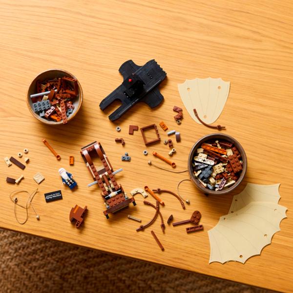 Constructor LEGO Leonardo Da Vinci'S Flying Machine Avion/ Multicolor photo 3