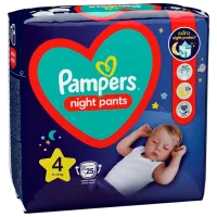 Scutece pentru copii Pampers Night Pants 4 9 - 15 kg / 25 buc. photo 5