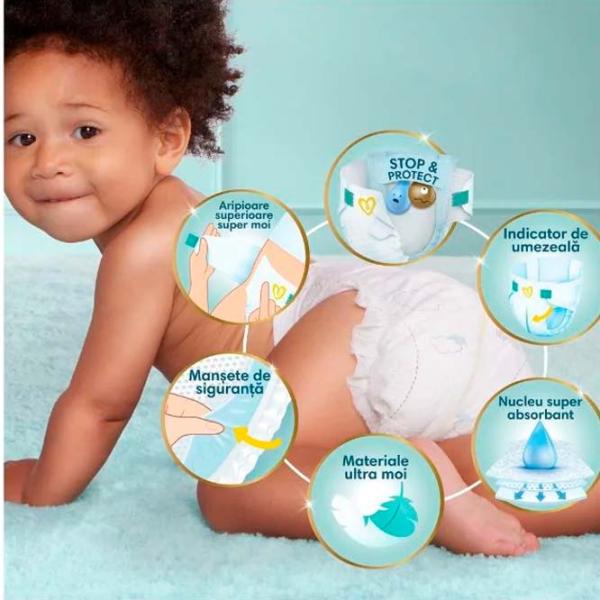Подгузники для детей Pampers Premium Care 6 13 - 18 кг / 128 шт. photo 2