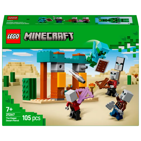 Constructor LEGO The Illager Desert Patrol Figuri/ Multicolor photo 1