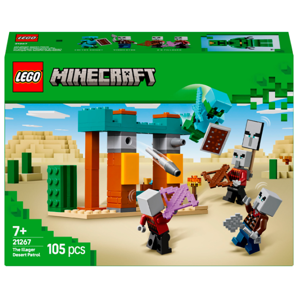 Constructor LEGO The Illager Desert Patrol Figuri/ Multicolor photo 1