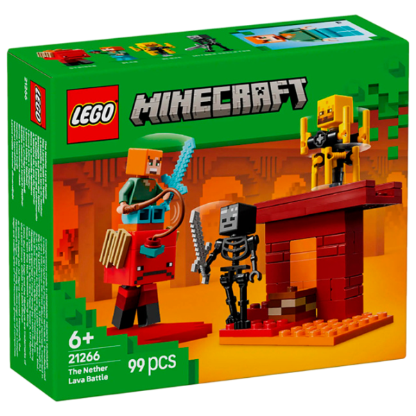 Constructor LEGO The Nether Lava Battle Figuri/ Multicolor photo 1