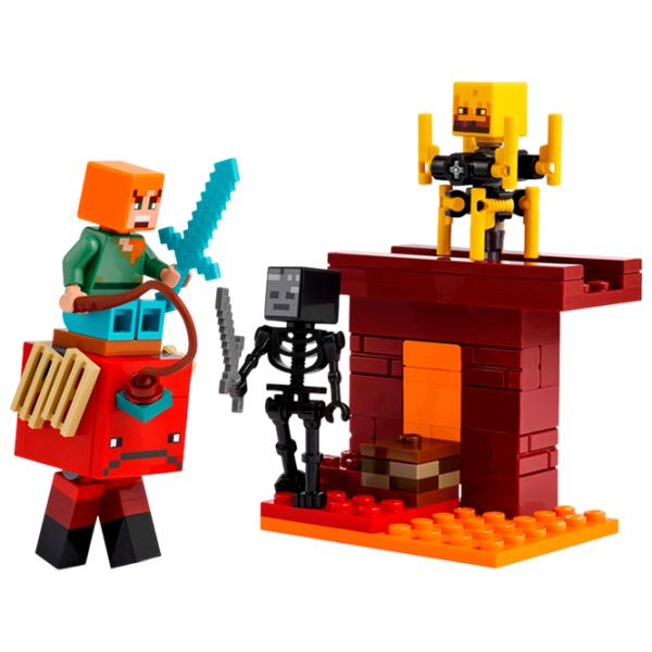 Constructor LEGO The Nether Lava Battle Figuri/ Multicolor photo 2