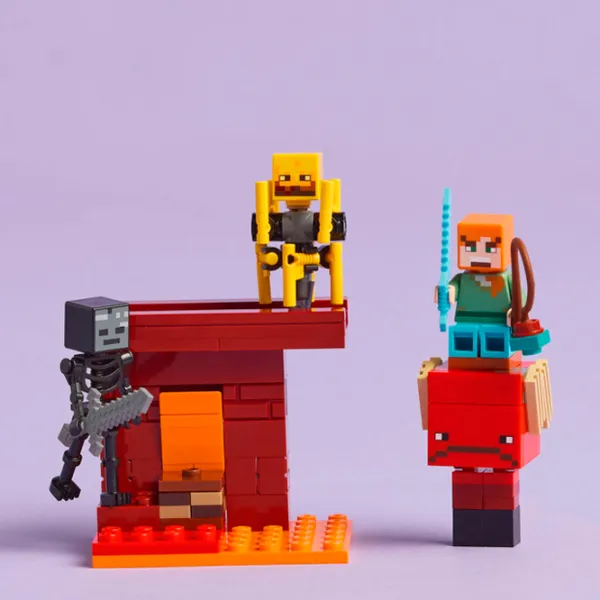 Constructor LEGO The Nether Lava Battle Figuri/ Multicolor photo 7
