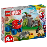 Constructor LEGO Team Spidey Dino Crawler Rescue Animale/ Multicolor