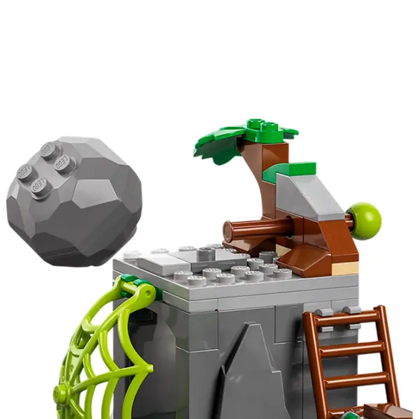 Constructor LEGO Team Spidey Dino Crawler Rescue Animale/ Multicolor photo 3