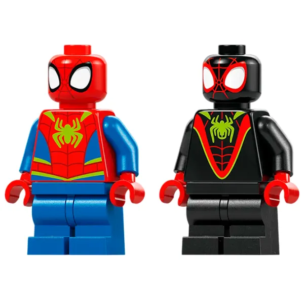 Constructor LEGO Team Spidey Dino Crawler Rescue Animale/ Multicolor photo 7