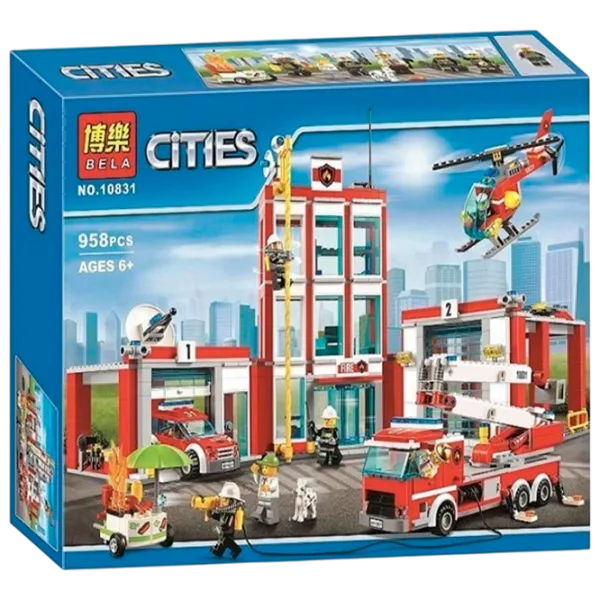 Constructor Bela Cities Pompieri/ Multicolor photo 1