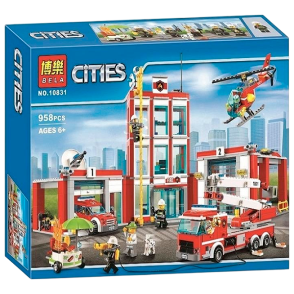 Constructor Bela Cities Pompieri/ Multicolor photo 1