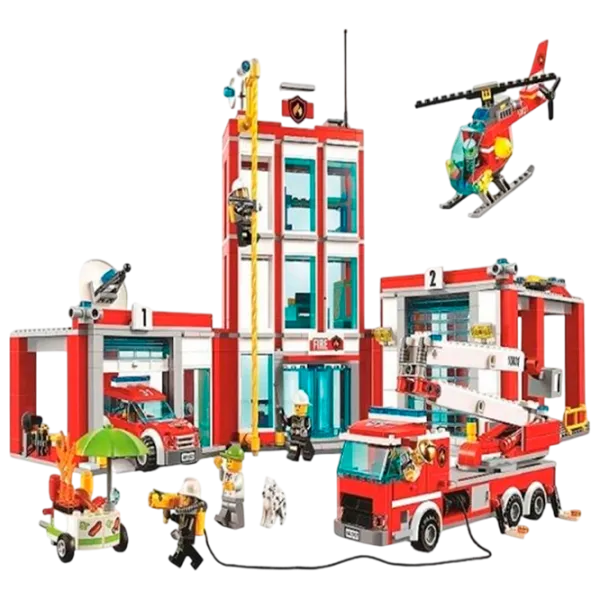 Constructor Bela Cities Pompieri/ Multicolor photo 4
