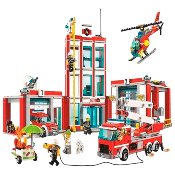 Constructor Bela Cities Pompieri/ Multicolor photo 4