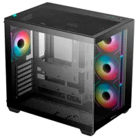 Carcasă Deepcool CG530 4F Mid Tower / Black photo 2