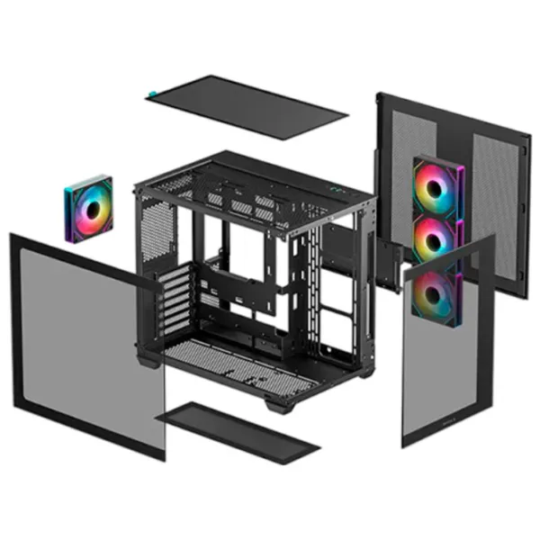 Корпус Deepcool CG530 4F Mid Tower / Черный photo 4