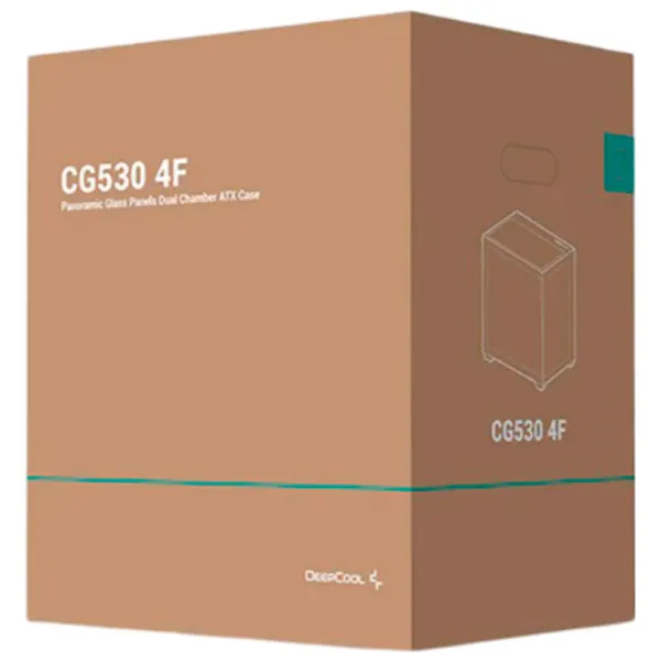 Carcasă Deepcool CG530 4F Mid Tower / Black photo 6