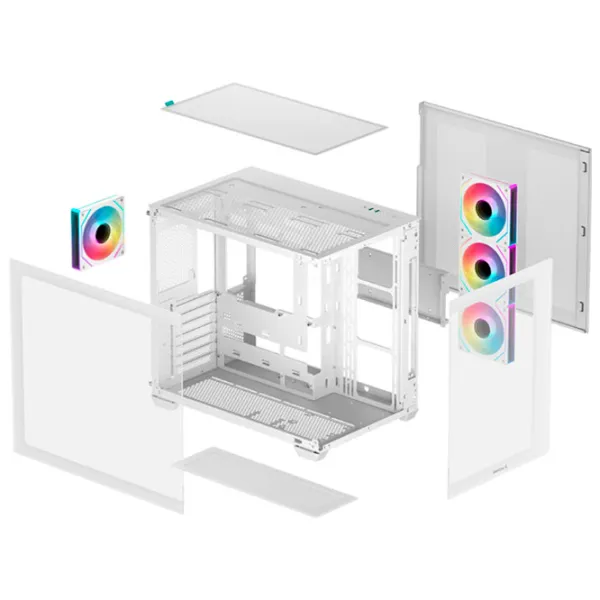 Корпус Deepcool CG530 4F Mid Tower / Белый photo 11