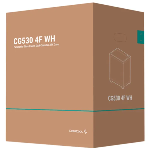 Корпус Deepcool CG530 4F Mid Tower / Белый photo 13