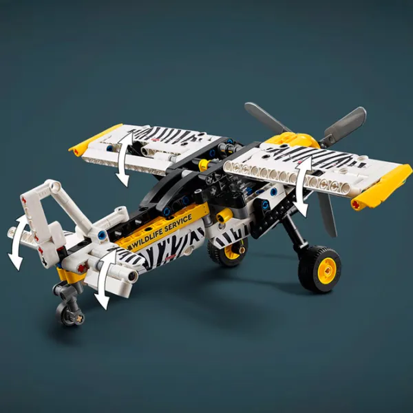 Constructor LEGO Bush Plane Avion/ Multicolor photo 3