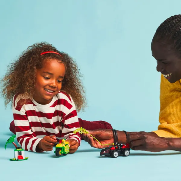 Constructor LEGO Spin and Electro Dinosaur Vehicle Chase Figuri/ Multicolor photo 6