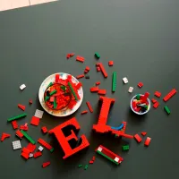 Constructor LEGO Love Simbol/ Red photo 3