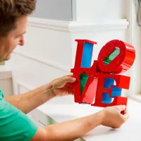Constructor LEGO Love Simbol/ Red photo 6