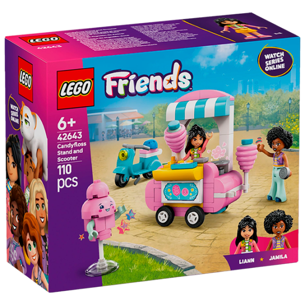 Конструктор LEGO Cotton Candy Stand and Scooter Фигуры/ Разноцветный photo 1