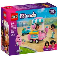 Конструктор LEGO Cotton Candy Stand and Scooter Фигуры/ Разноцветный