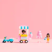 Constructor LEGO Cotton Candy Stand and Scooter Figuri/ Multicolor photo 7
