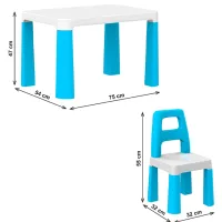 Set de mobilă pentru copii Technok 0471 Blue / unisex photo 3