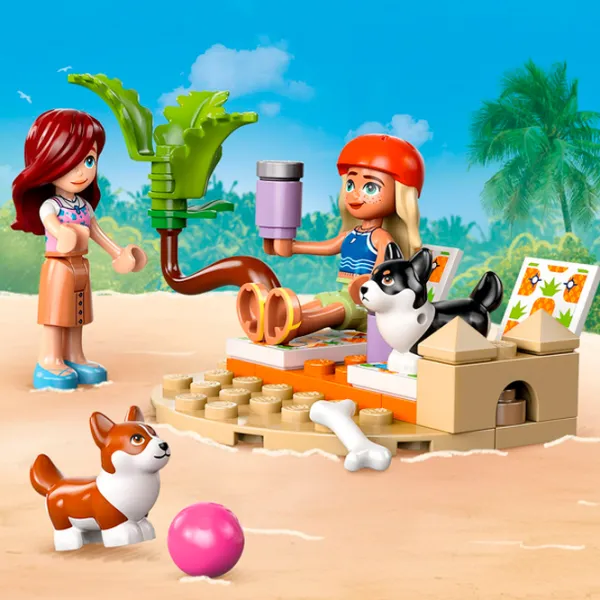 Constructor LEGO Surfing Dogs and Scooter Adventure Figuri/ Multicolor photo 3