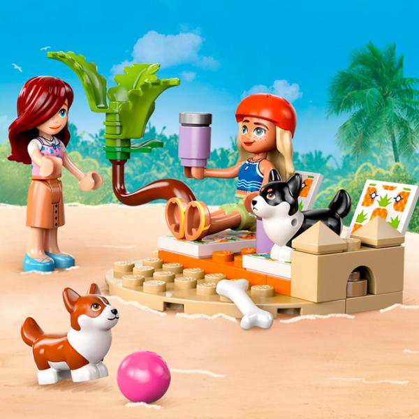 Constructor LEGO Surfing Dogs and Scooter Adventure Figuri/ Multicolor photo 3