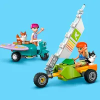 Constructor LEGO Surfing Dogs and Scooter Adventure Figuri/ Multicolor photo 5