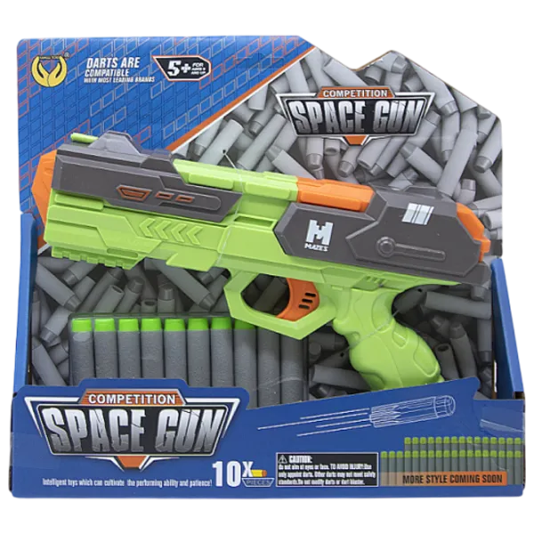 Игрушечный пистолет Glp Soft Bullet 632037 5+ / Стрел / Зеленый photo 1