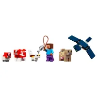 Constructor LEGO The Mooshroom House Animale/ Multicolor photo 2