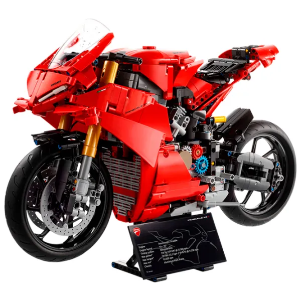 Constructor LEGO Ducati Panigale V4 S Motorcycle Motocicletă/ Red photo 2
