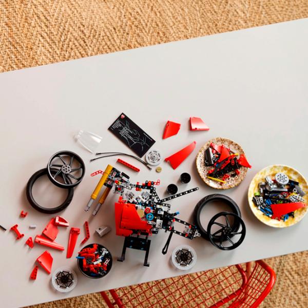 Constructor LEGO Ducati Panigale V4 S Motorcycle Motocicletă/ Red photo 3