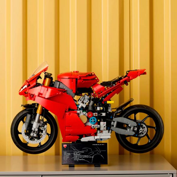 Constructor LEGO Ducati Panigale V4 S Motorcycle Motocicletă/ Red photo 6