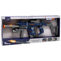 Pistol automat de jucărie New World Z1164-3 782025 3+ / / Blue