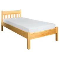 Кровать Drewmax LK156 100 x 200 см / Дерево / Разноцветный