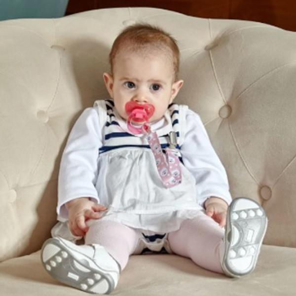 Держатель для пустышки универсальный BabyJem 427  Для девочек / 0 месяцев - / Латекс, силикон / Розовый photo 3