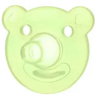 Suzetă cu tetina ortodontică BabyJem 763 Unisex / 0 luni - 3 luni / Silicon / Green