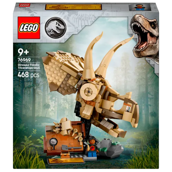 Constructor LEGO Dinosaur Fossils: Triceratops Skull Figuri/ Multicolor photo 1