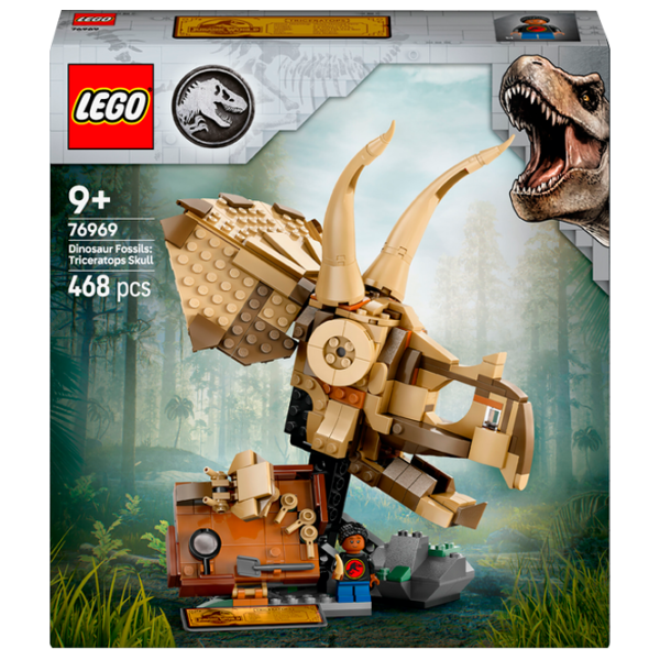 Constructor LEGO Dinosaur Fossils: Triceratops Skull Figuri/ Multicolor photo 1