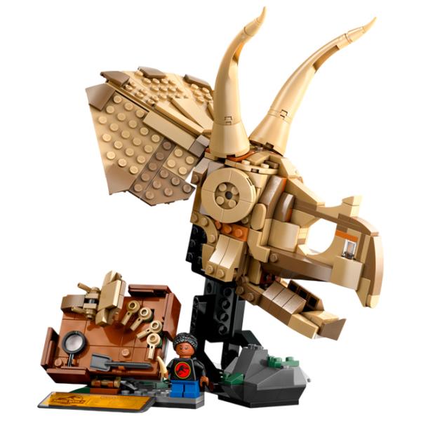 Constructor LEGO Dinosaur Fossils: Triceratops Skull Figuri/ Multicolor photo 2
