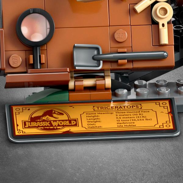 Constructor LEGO Dinosaur Fossils: Triceratops Skull Figuri/ Multicolor photo 5