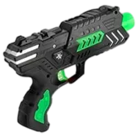 Игрушечный пистолет New World Dark Wars 742003 4+ / шариков / Черный