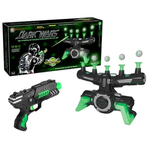 Игрушечный пистолет New World Dark Wars 742003 4+ / шариков / Черный photo 2 Игрушечный пистолет New World Dark Wars 742003 4+ / шариков / Черный photo 2