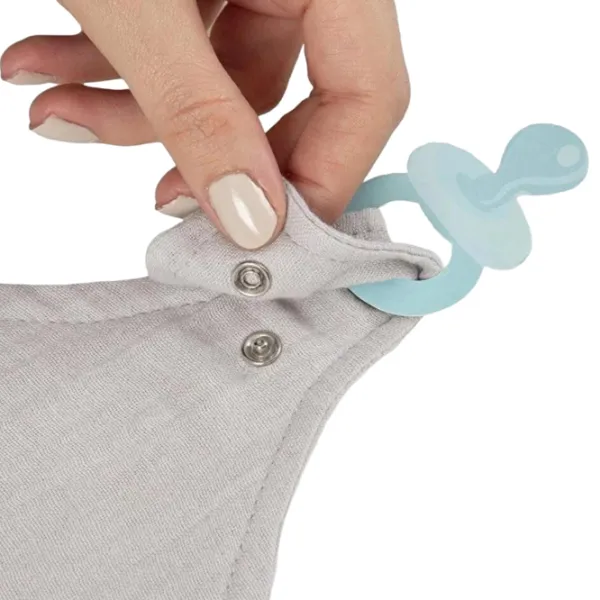 Слюнявчик BabyJem 837 Классическая / Хлопок / Серый photo 3 Слюнявчик BabyJem 837 Классическая / Хлопок / Серый photo 3